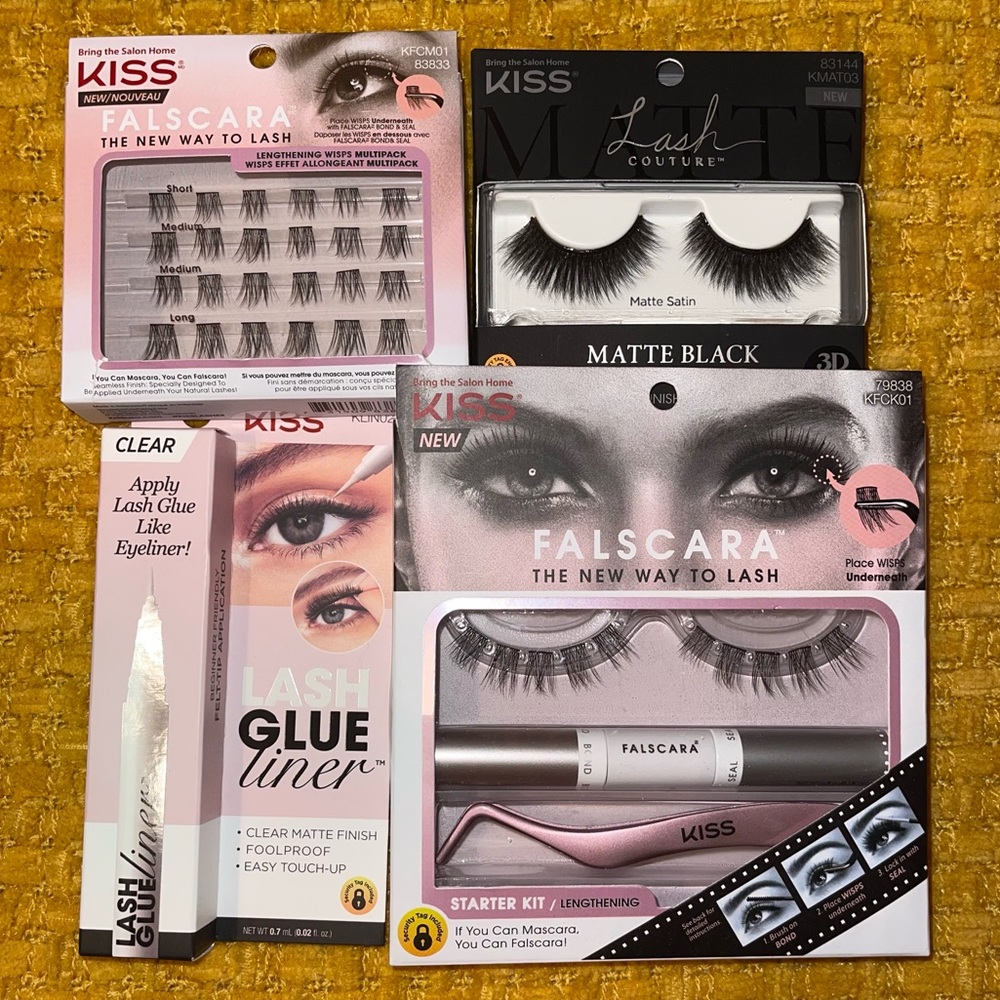 KISS FALSCARA BUNDLE! ✨💜 Brand new!